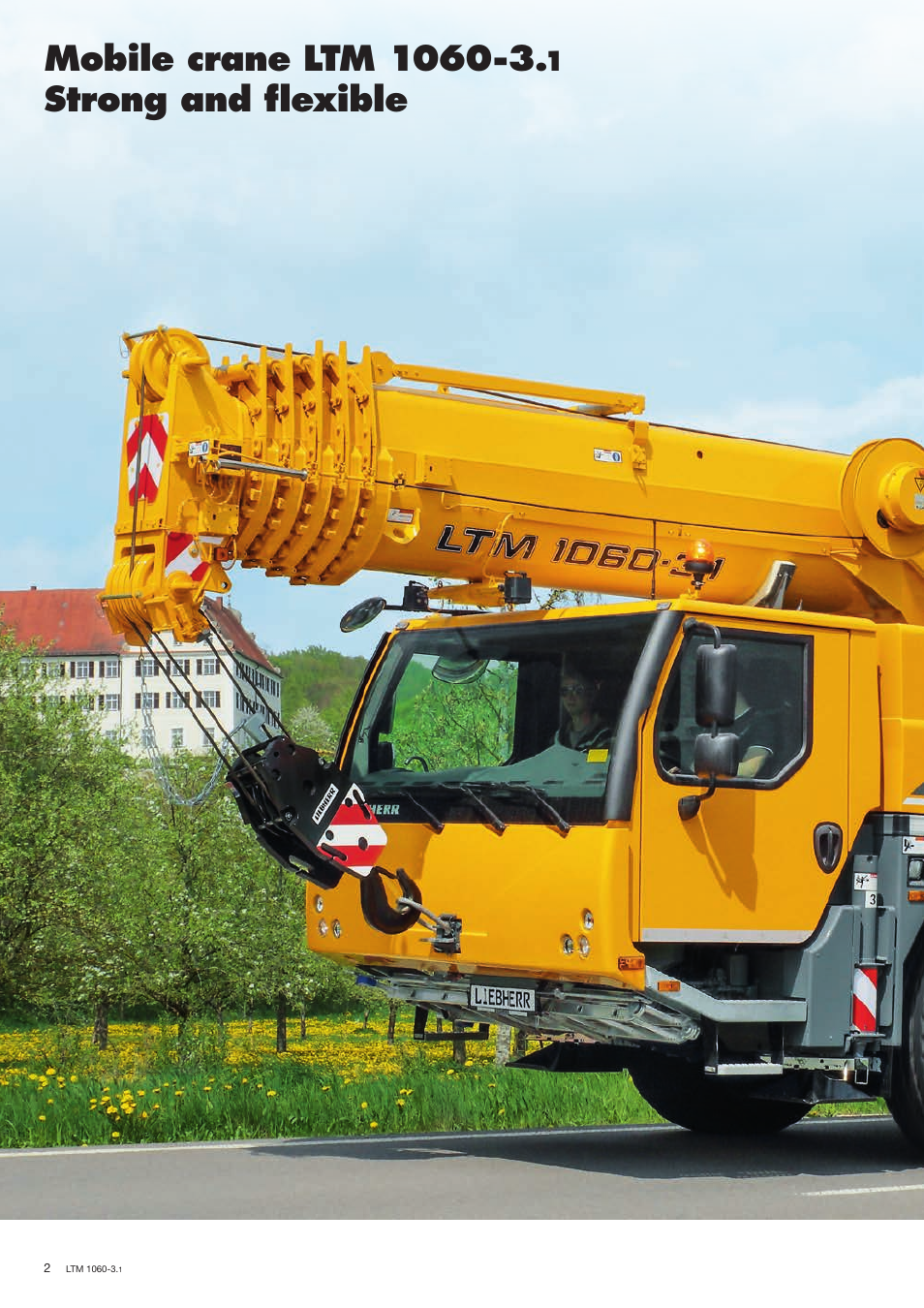 Strong and flexible | Liebherr LTM 1060-3.1 User Manual | Page 2 / 16