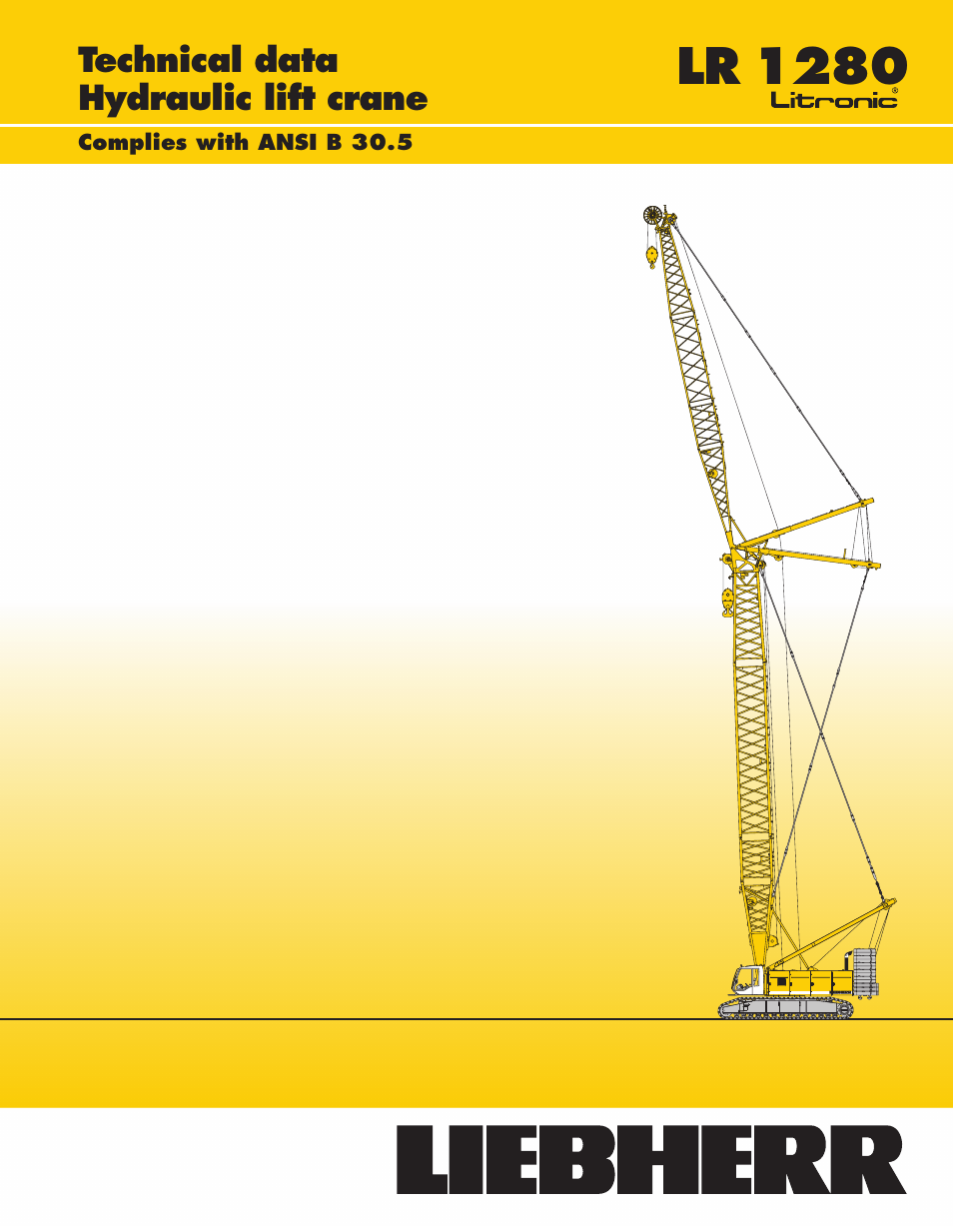 Liebherr LR 1280 User Manual | 24 pages