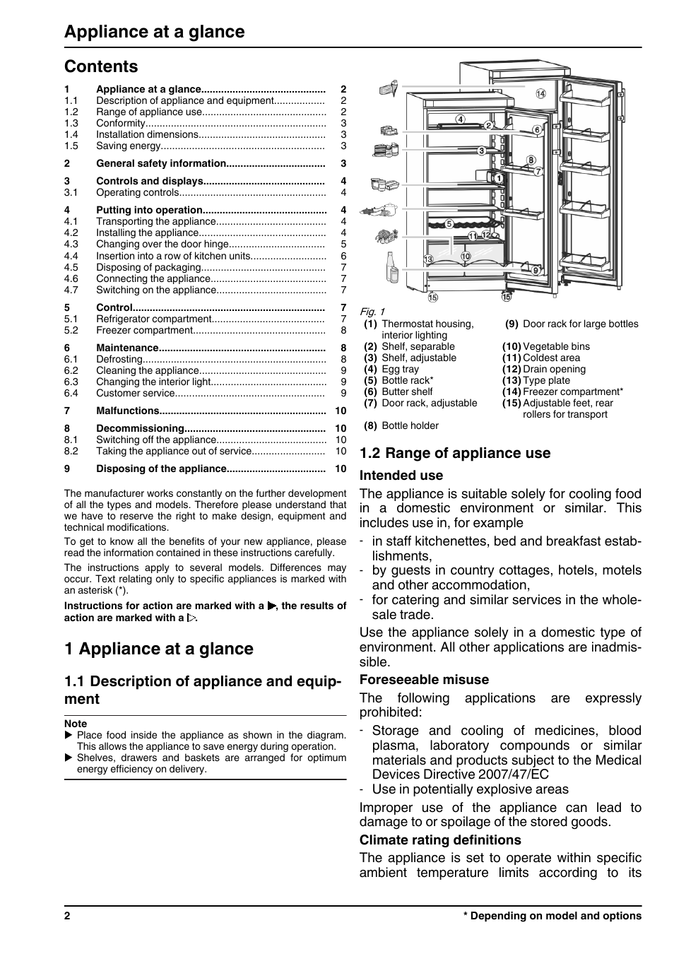 Liebherr K 2734 Comfort User Manual | Page 2 / 12