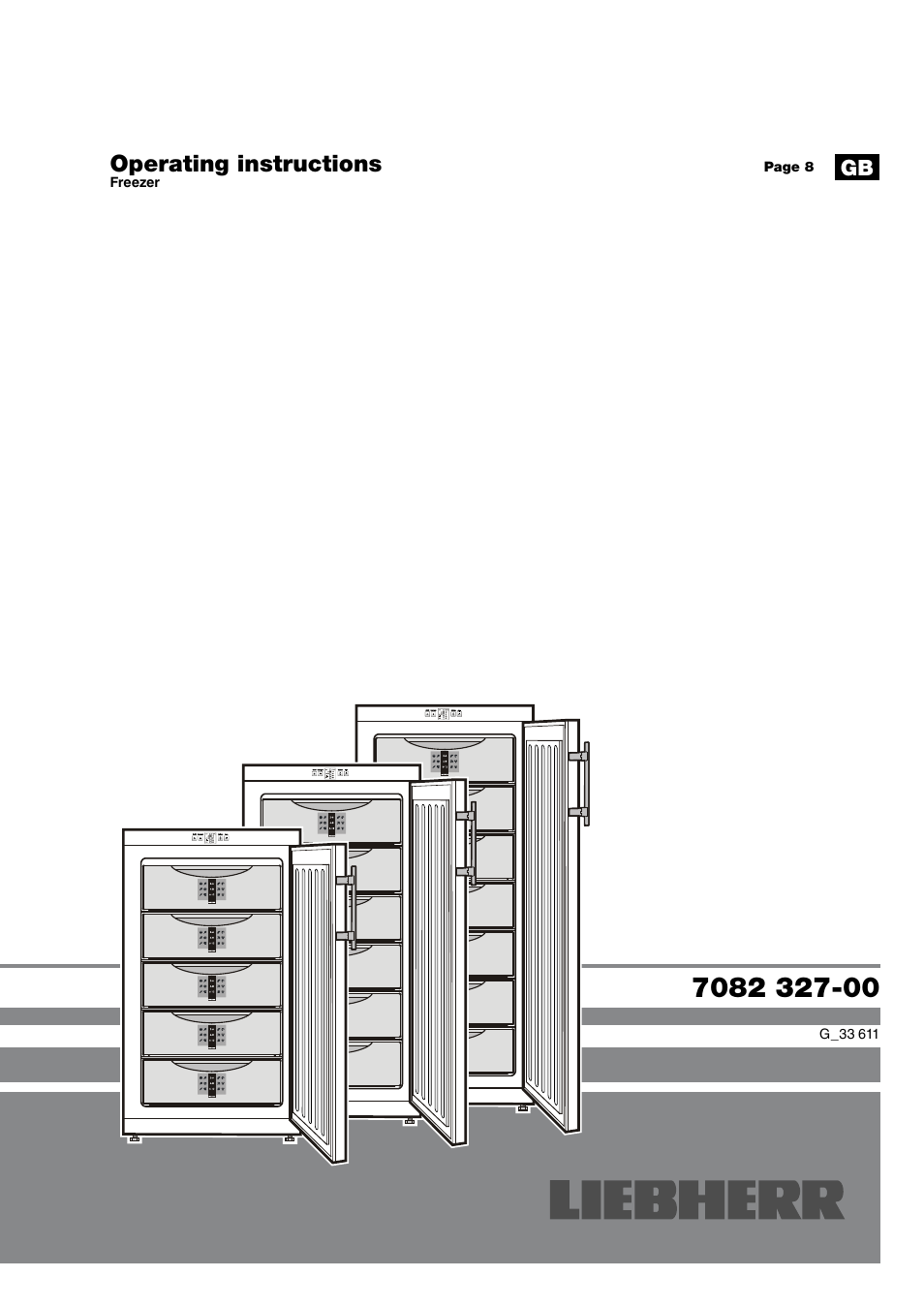 Liebherr G 2433 Comfort User Manual | 7 pages