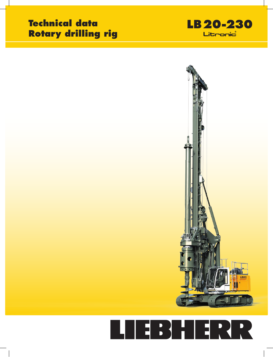 Liebherr LB 20 User Manual | 12 pages