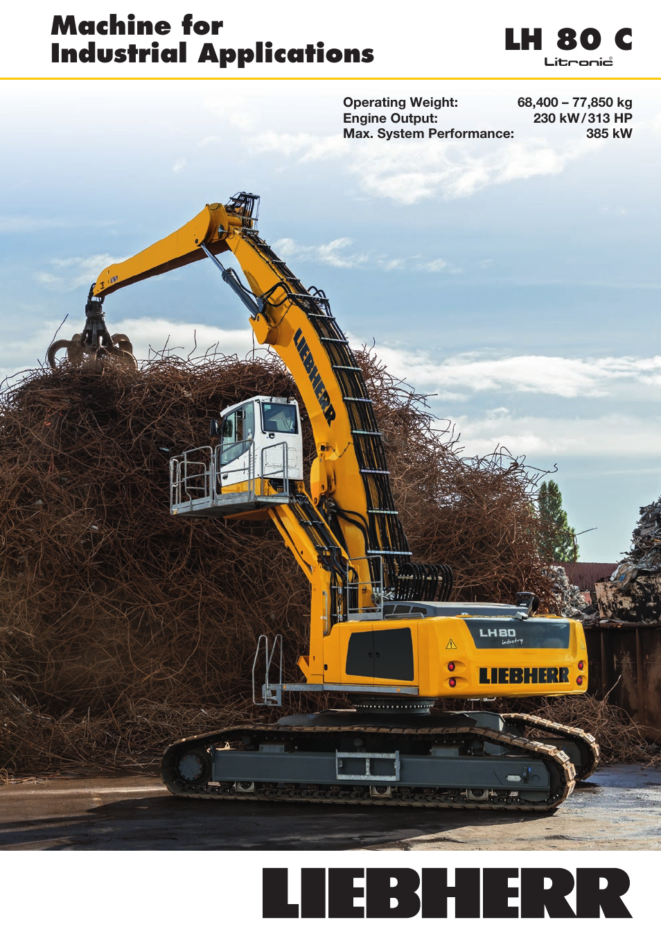 Liebherr LH 80 C Litronic User Manual | 24 pages