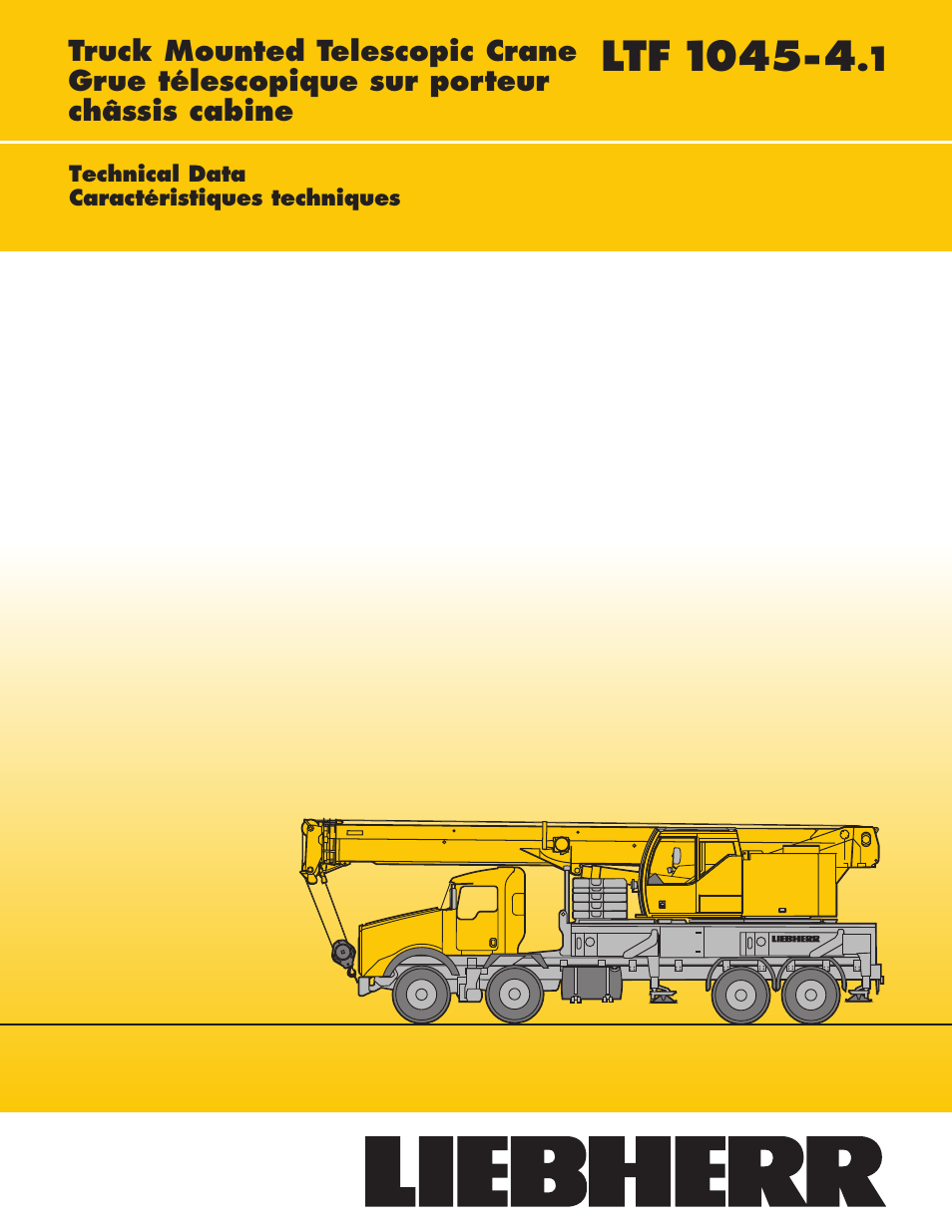 Liebherr LTF 1045-4.1 Kenworth User Manual | 14 pages