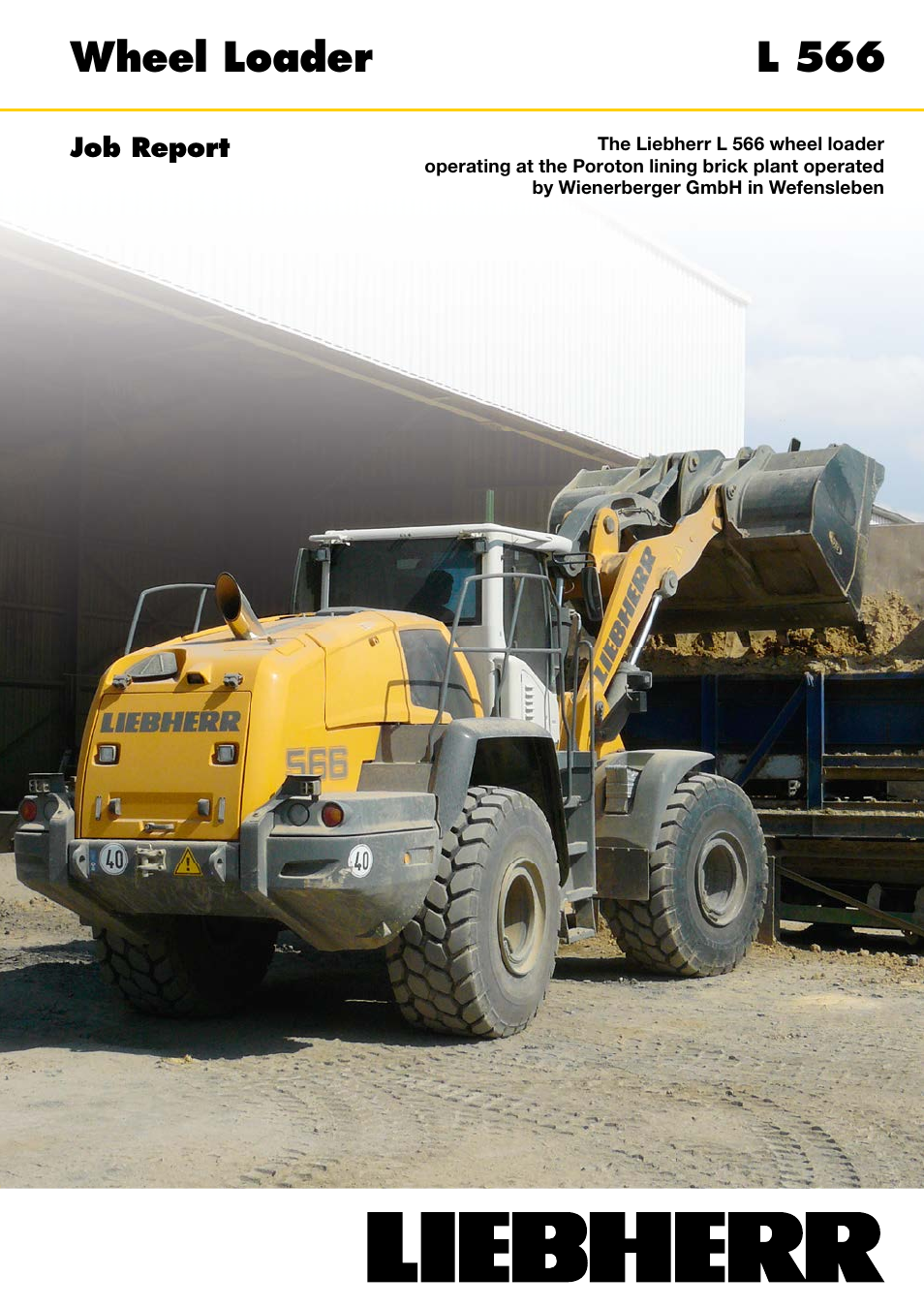 Liebherr L 566 User Manual | 4 pages