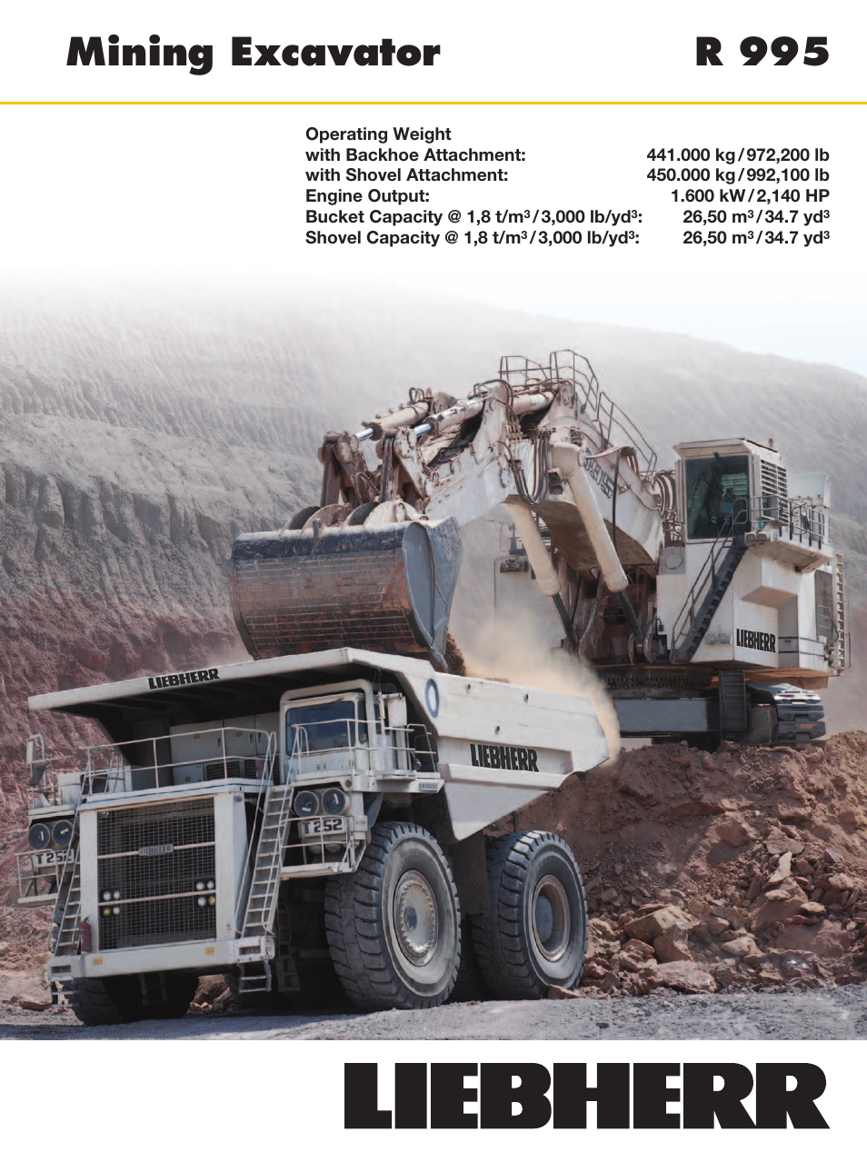 Liebherr R 995 User Manual | 10 pages