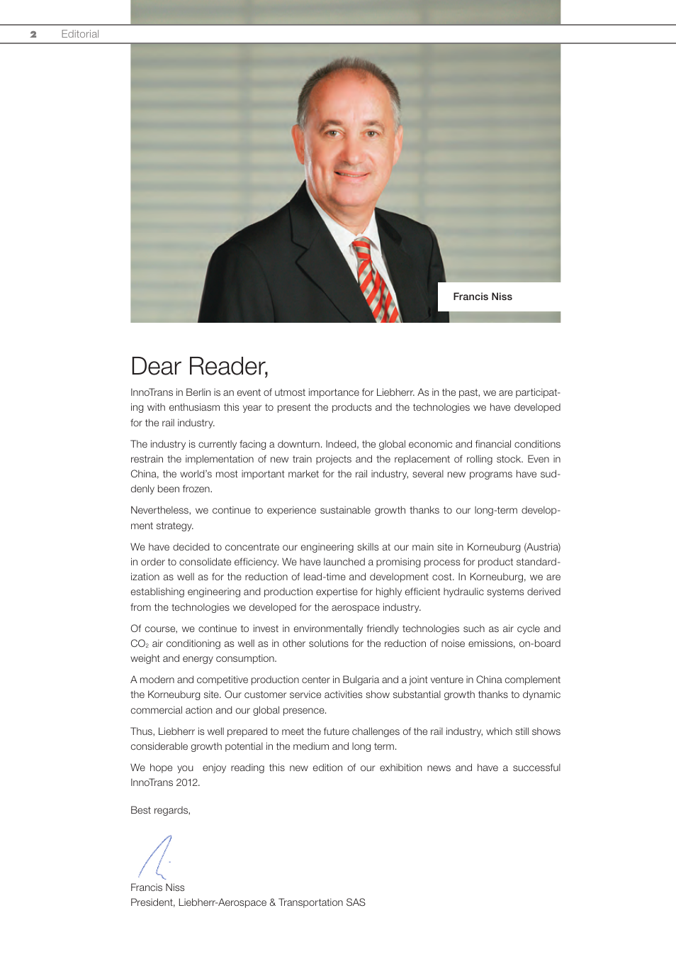 Dear reader | Liebherr Downloads User Manual | Page 2 / 36