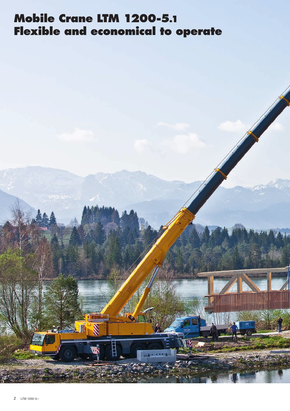 Flexible and economical to operate | Liebherr LTM 1200-5.1 User Manual | Page 2 / 18