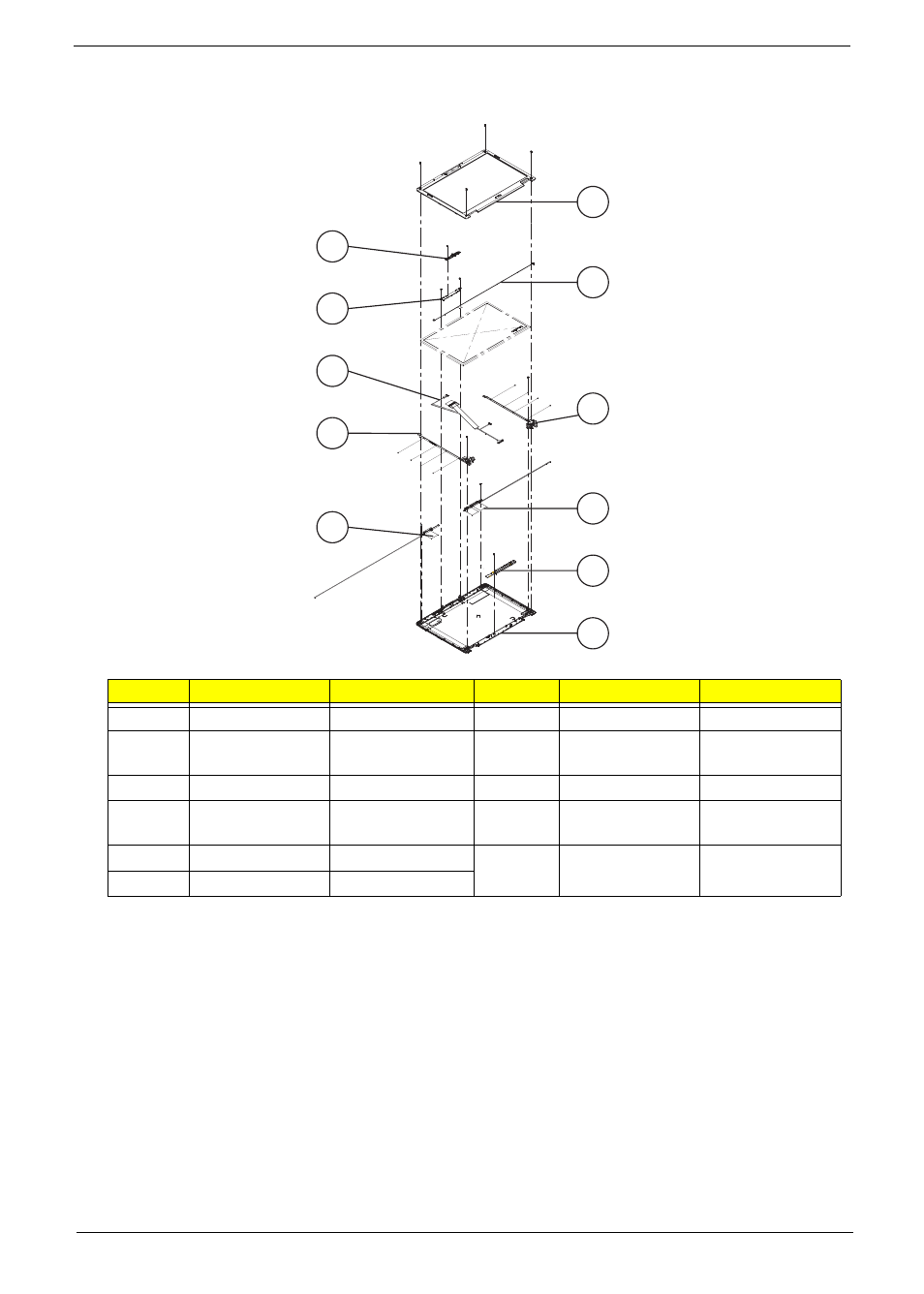 Lcd module | Acer 4730 User Manual | Page 161 / 194