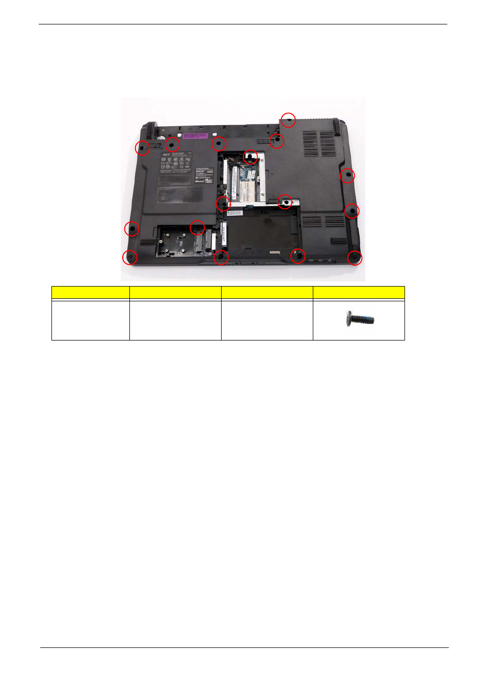 Removing the upper cover | Acer 4730 User Manual | Page 77 / 194