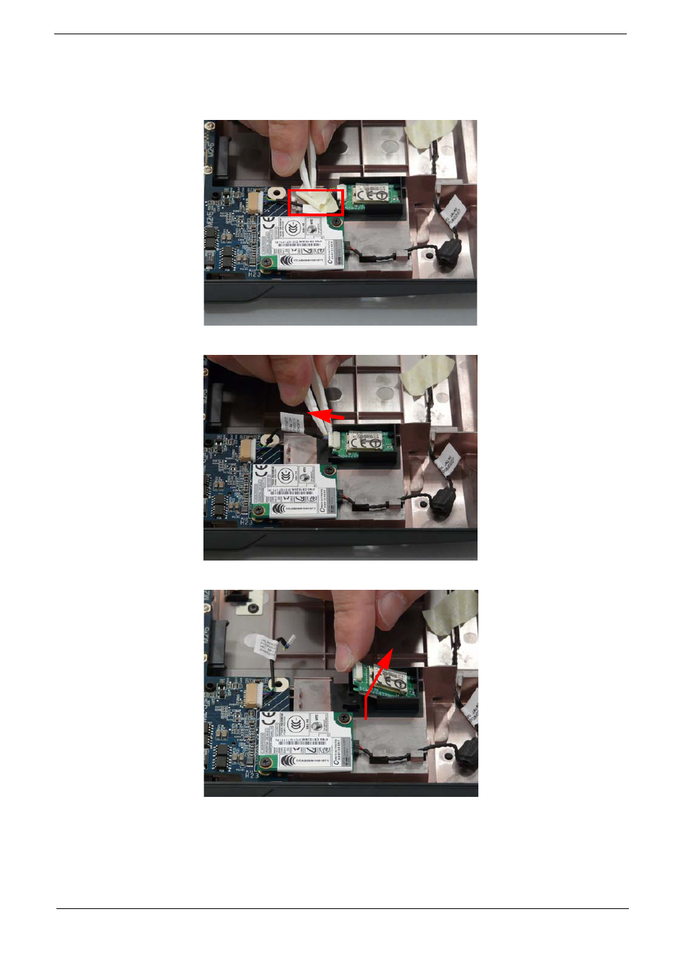 Removing the bluetooth module | Acer 4730 User Manual | Page 87 / 194