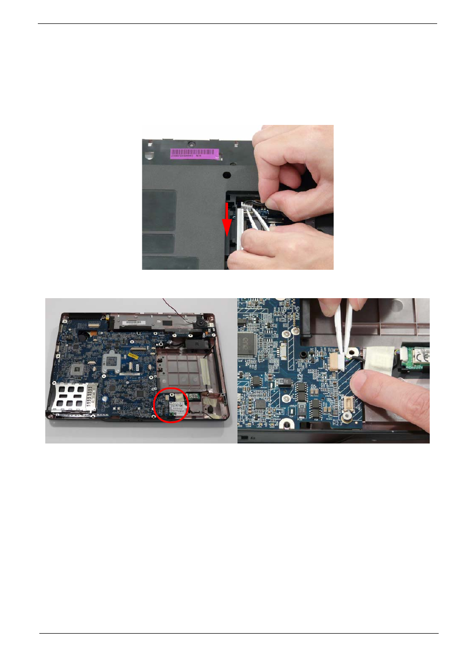 Removing the mainboard | Acer 4730 User Manual | Page 89 / 194