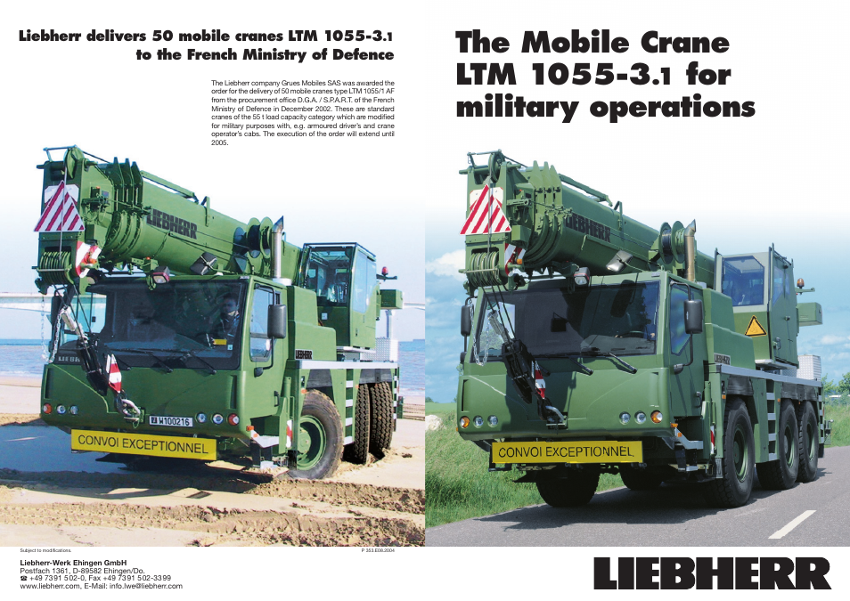 For military operations | Liebherr LTM 1055-3-1 User Manual | Page 7 / 7