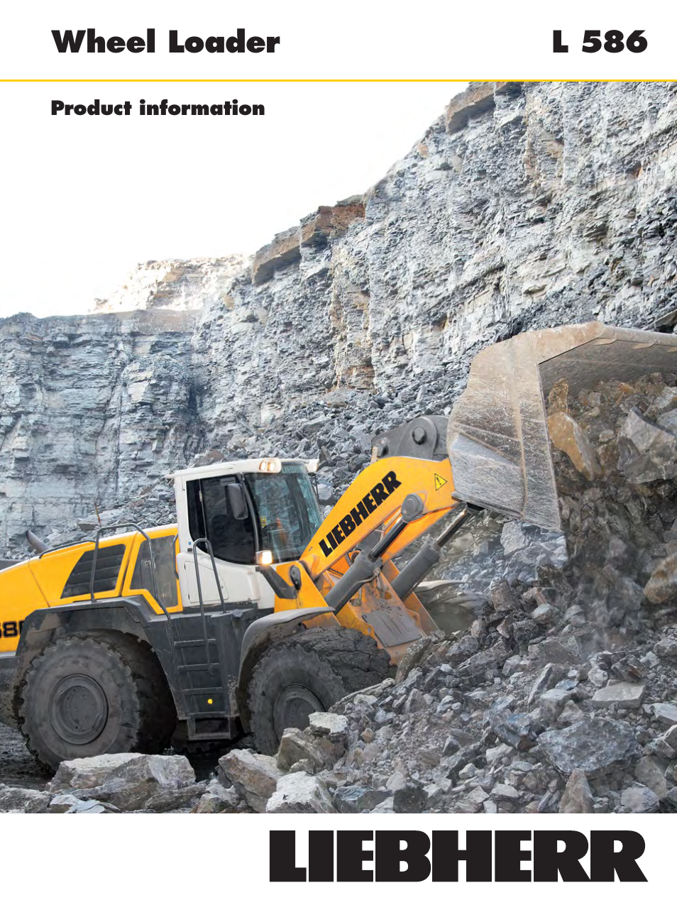 Liebherr L 586 User Manual | 16 pages