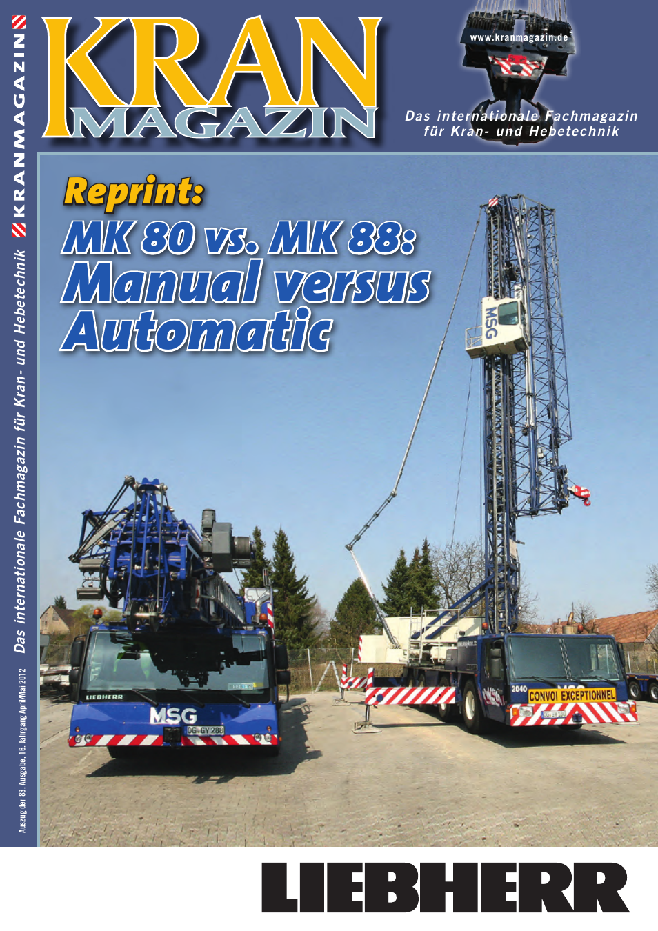Liebherr MK 88 User Manual | 8 pages