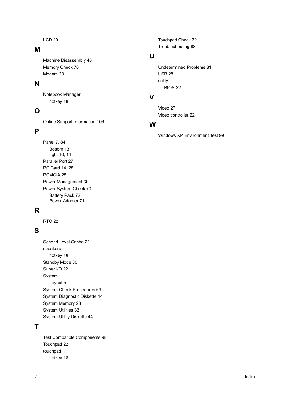 Acer 1710 User Manual | Page 118 / 118