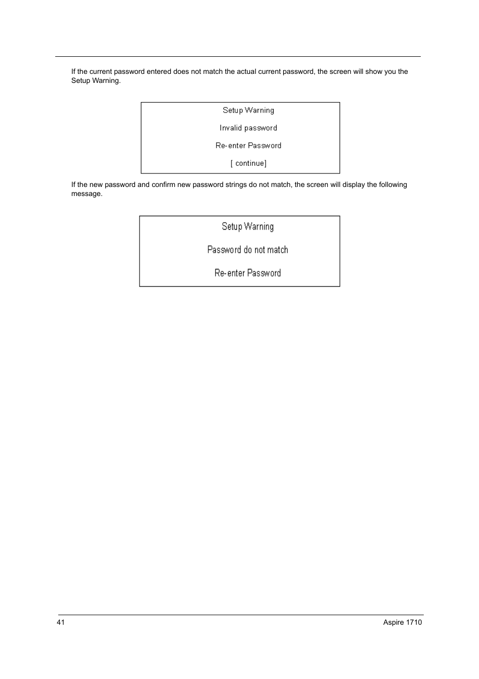 Acer 1710 User Manual | Page 50 / 118