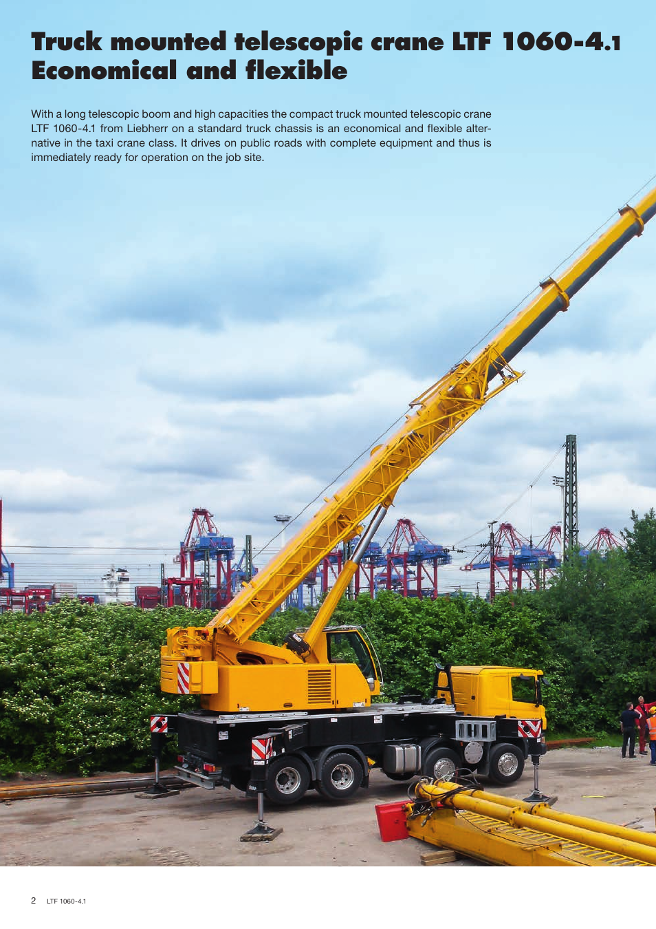 Economical and flexible | Liebherr LTF 1060-4.1 User Manual | Page 2 / 16