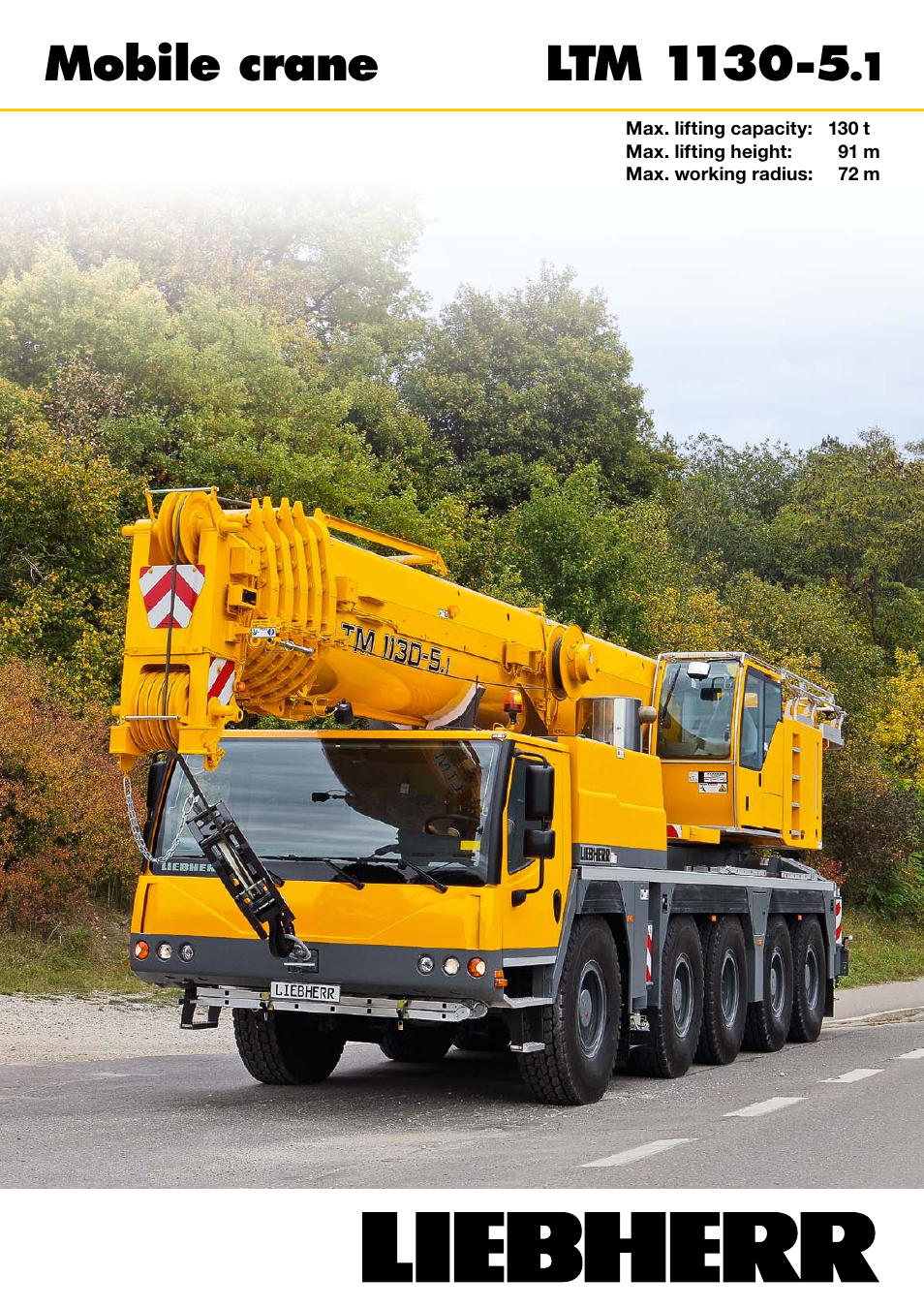 Liebherr LTM 1130-5.1 User Manual | 18 pages