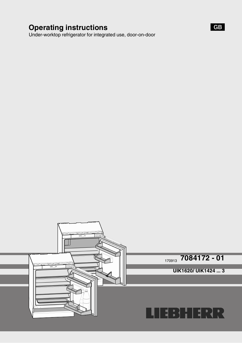 Liebherr UIK 1424 Comfort User Manual | 10 pages