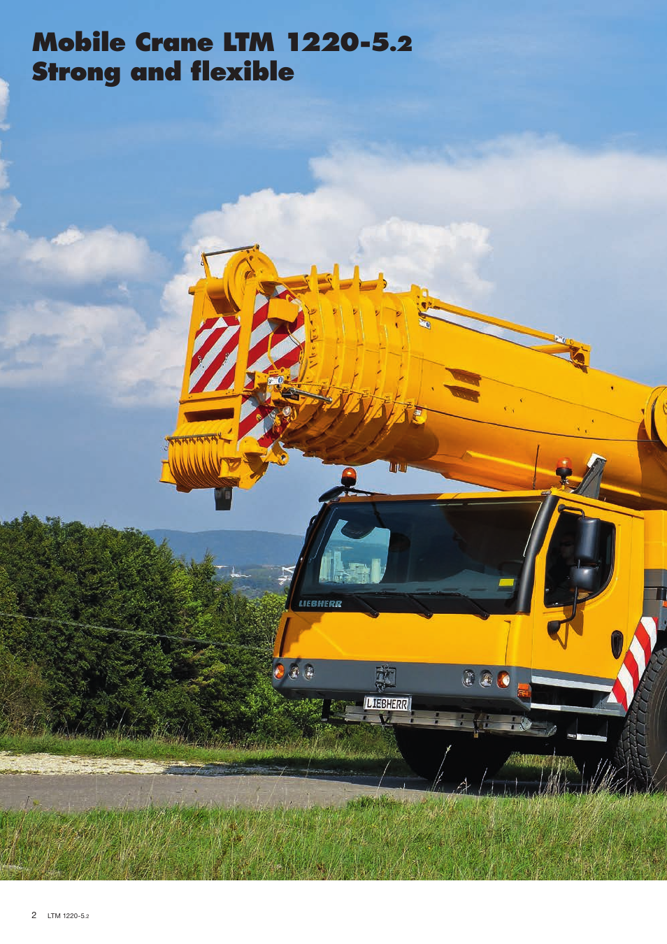 Strong and flexible | Liebherr LTM 1220-5.2 User Manual | Page 2 / 18