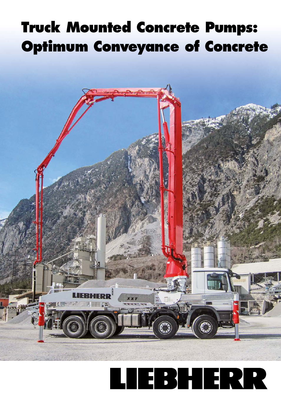 Liebherr Truck-mounted concrete pumps User Manual | 20 pages