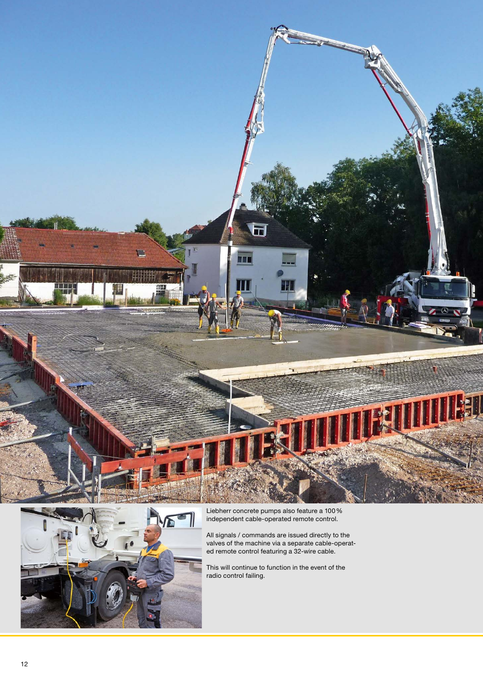 Liebherr Truck-mounted concrete pumps User Manual | Page 12 / 20