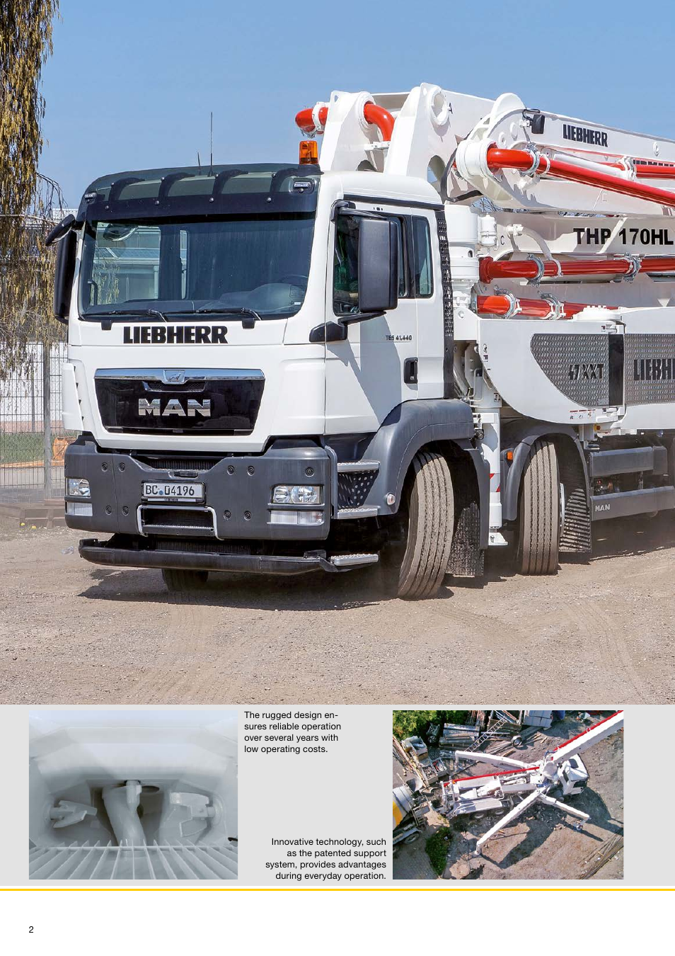 Liebherr Truck-mounted concrete pumps User Manual | Page 2 / 20