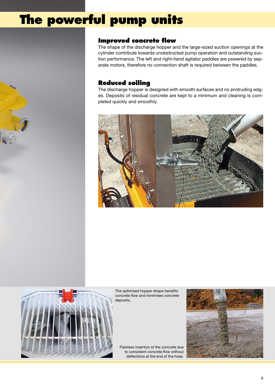 The powerful pump units | Liebherr Truck-mounted concrete pumps User Manual | Page 9 / 20