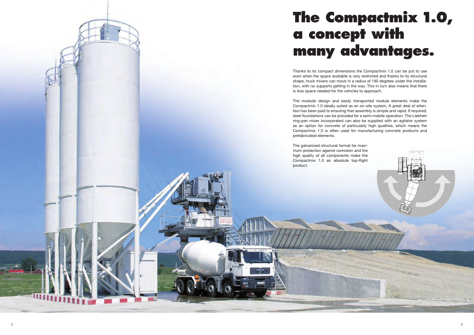 The compactmix 1.0, a concept with many advantages | Liebherr Compactmix 1-0 User Manual | Page 2 / 7