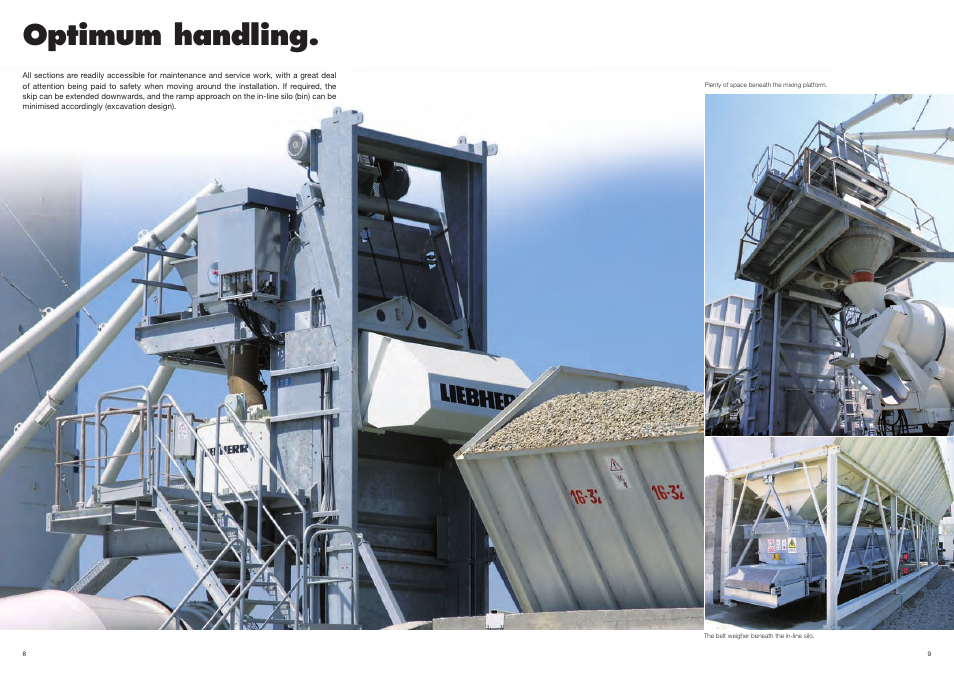 Optimum handling | Liebherr Compactmix 1-0 User Manual | Page 5 / 7