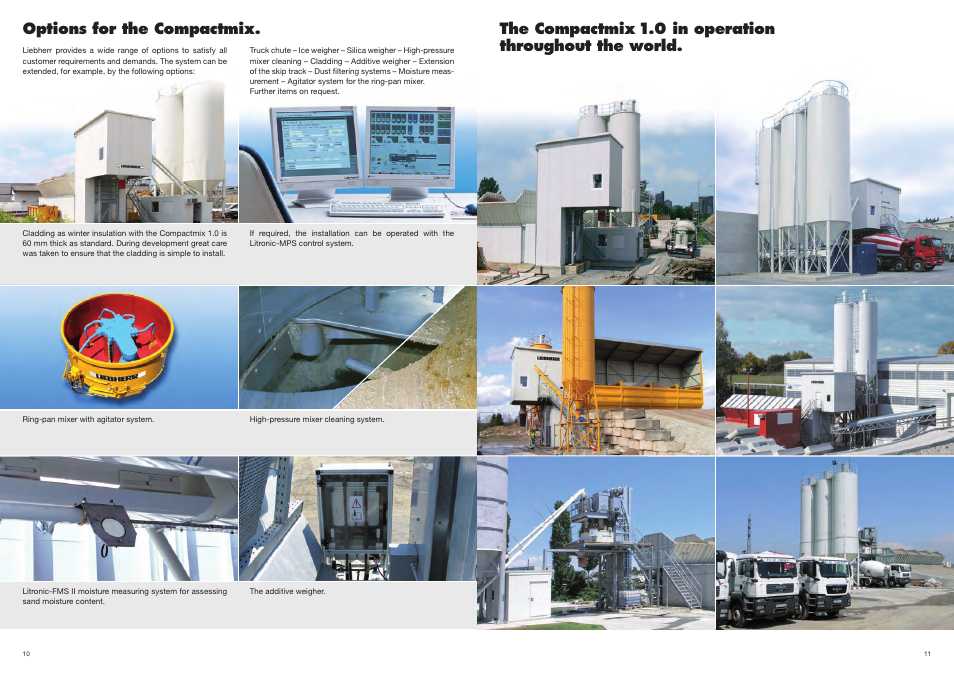 Options for the compactmix | Liebherr Compactmix 1-0 User Manual | Page 6 / 7