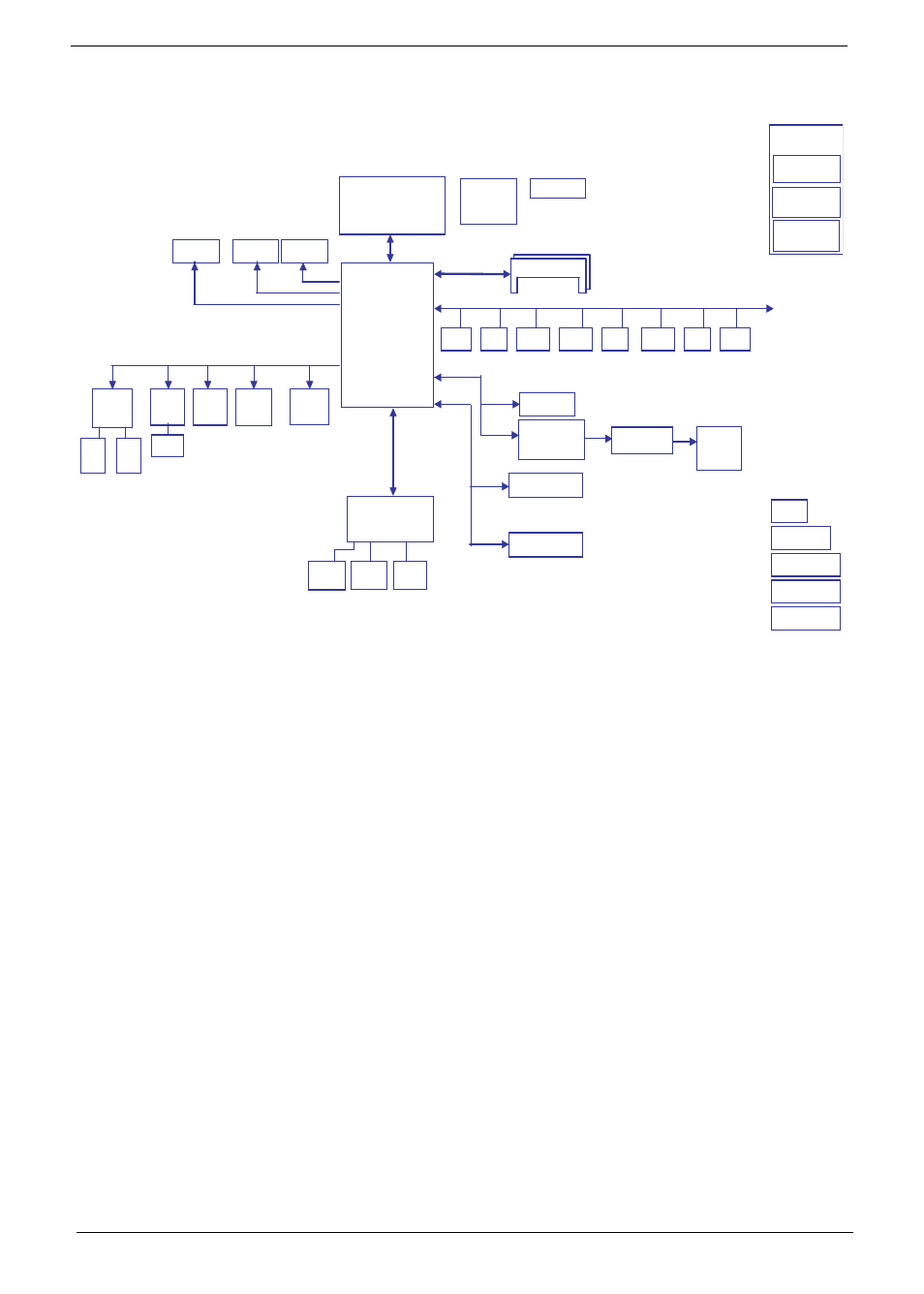 System block diagram, Nvidia mcp79 (mx/mh), 4chapter 1 | Mobile penryn | Acer 5737Z User Manual | Page 14 / 188