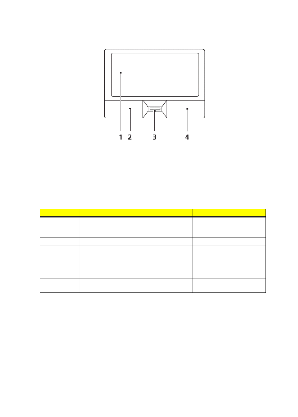 Touchpad basics (with fingerprint reader) | Acer 5737Z User Manual | Page 21 / 188