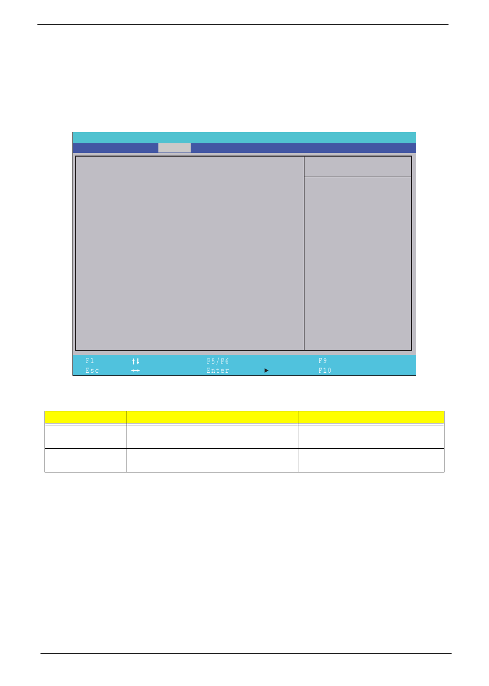 Advanced | Acer 5737Z User Manual | Page 36 / 188