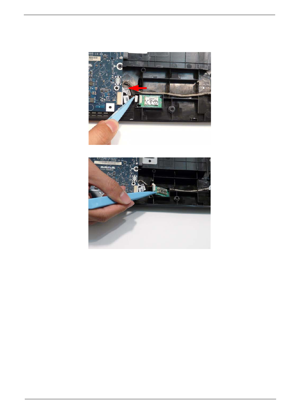 Removing the bluetooth module | Acer 5737Z User Manual | Page 85 / 188