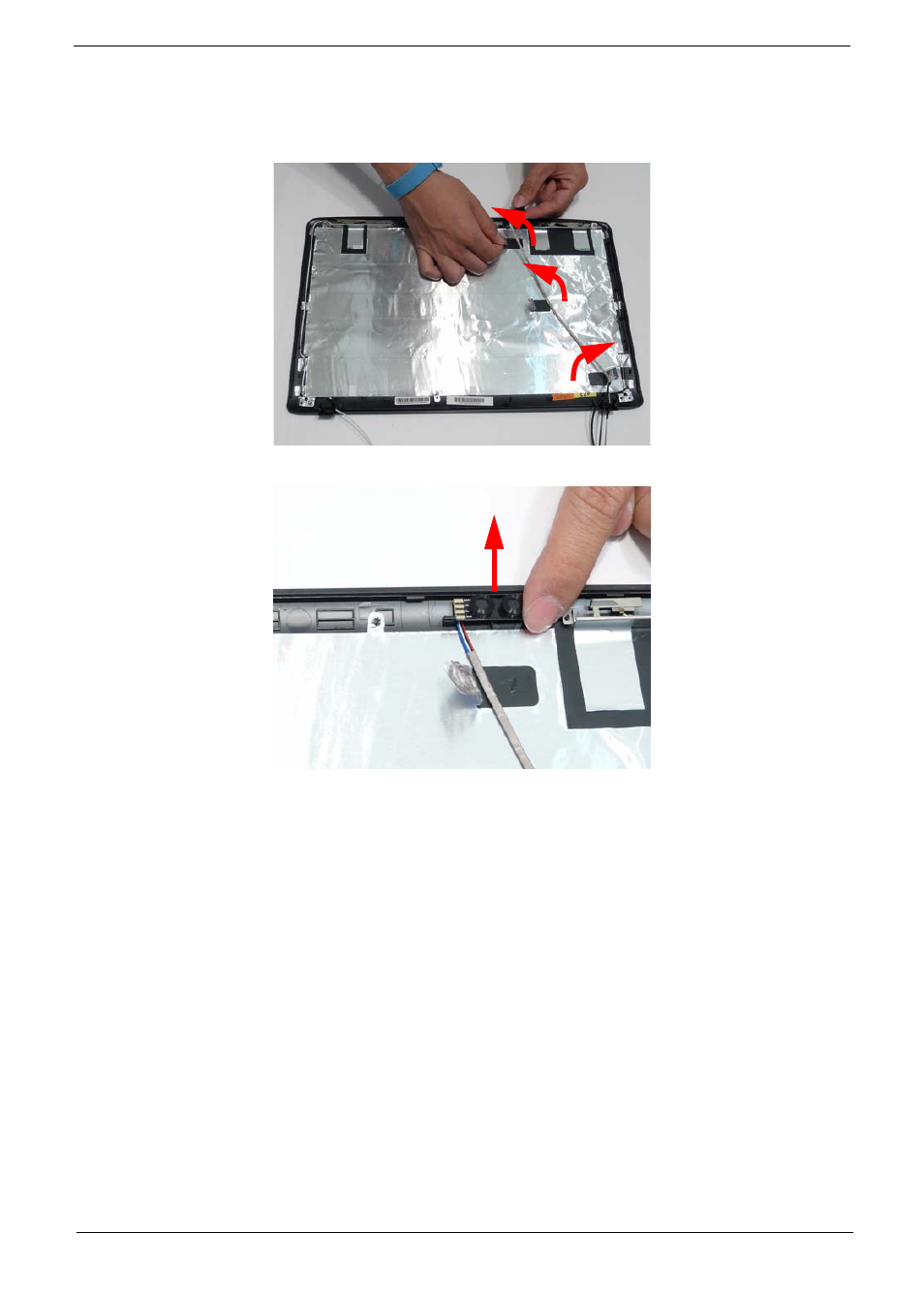 Removing the microphone module | Acer 5737Z User Manual | Page 99 / 188