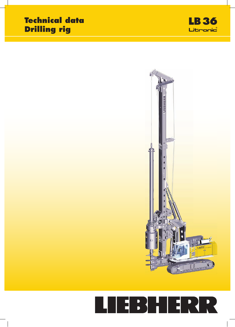 Liebherr LB 36 User Manual | 12 pages