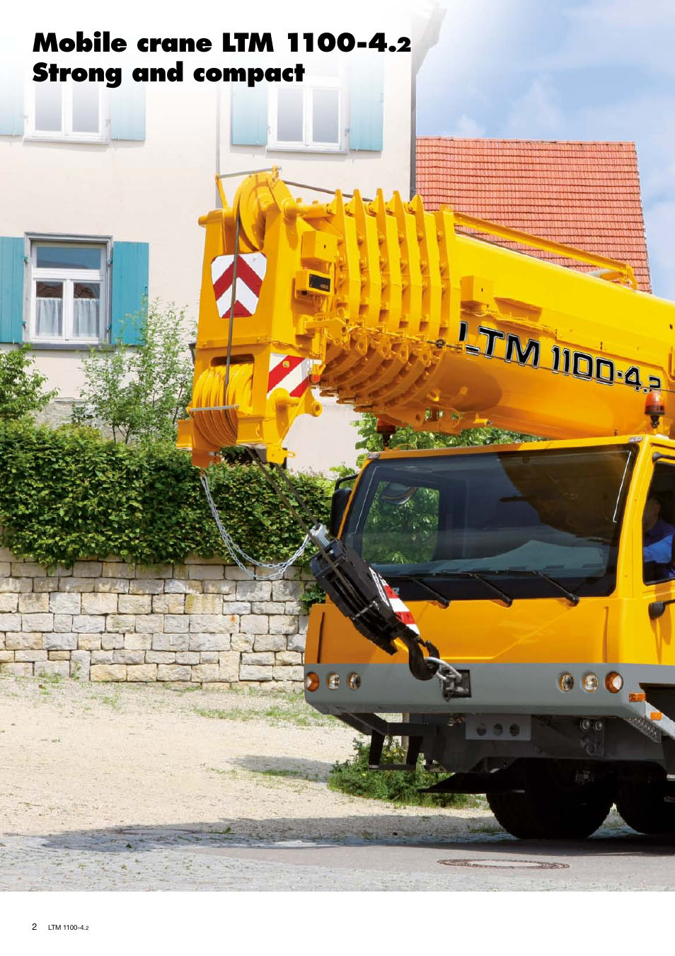 Strong and compact | Liebherr LTM 1100-4.2 User Manual | Page 2 / 18