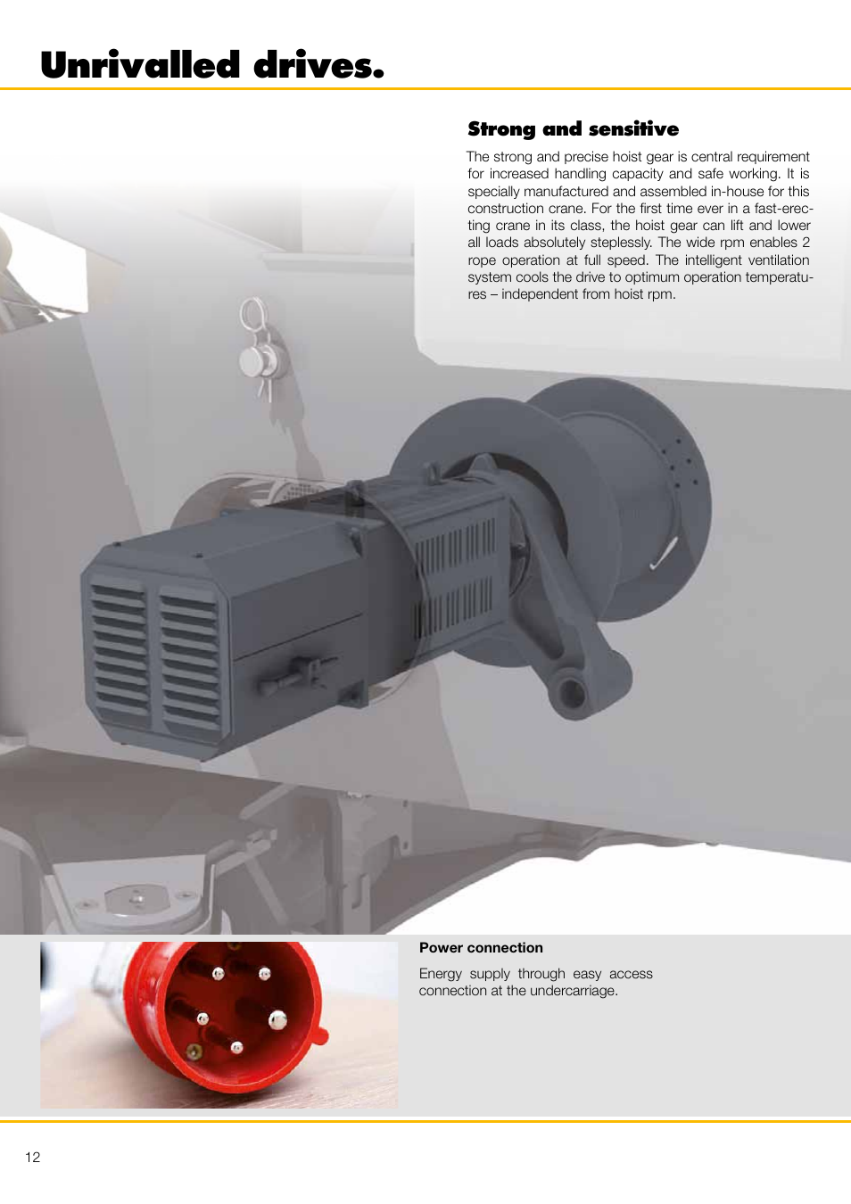 Unrivalled drives | Liebherr 81 K User Manual | Page 12 / 32