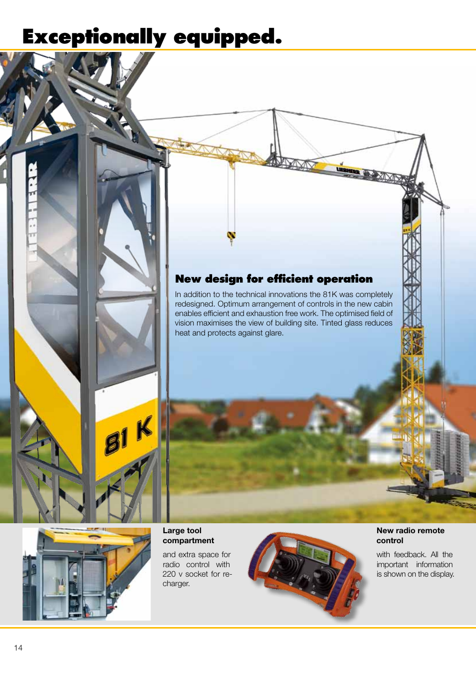 Exceptionally equipped | Liebherr 81 K User Manual | Page 14 / 32