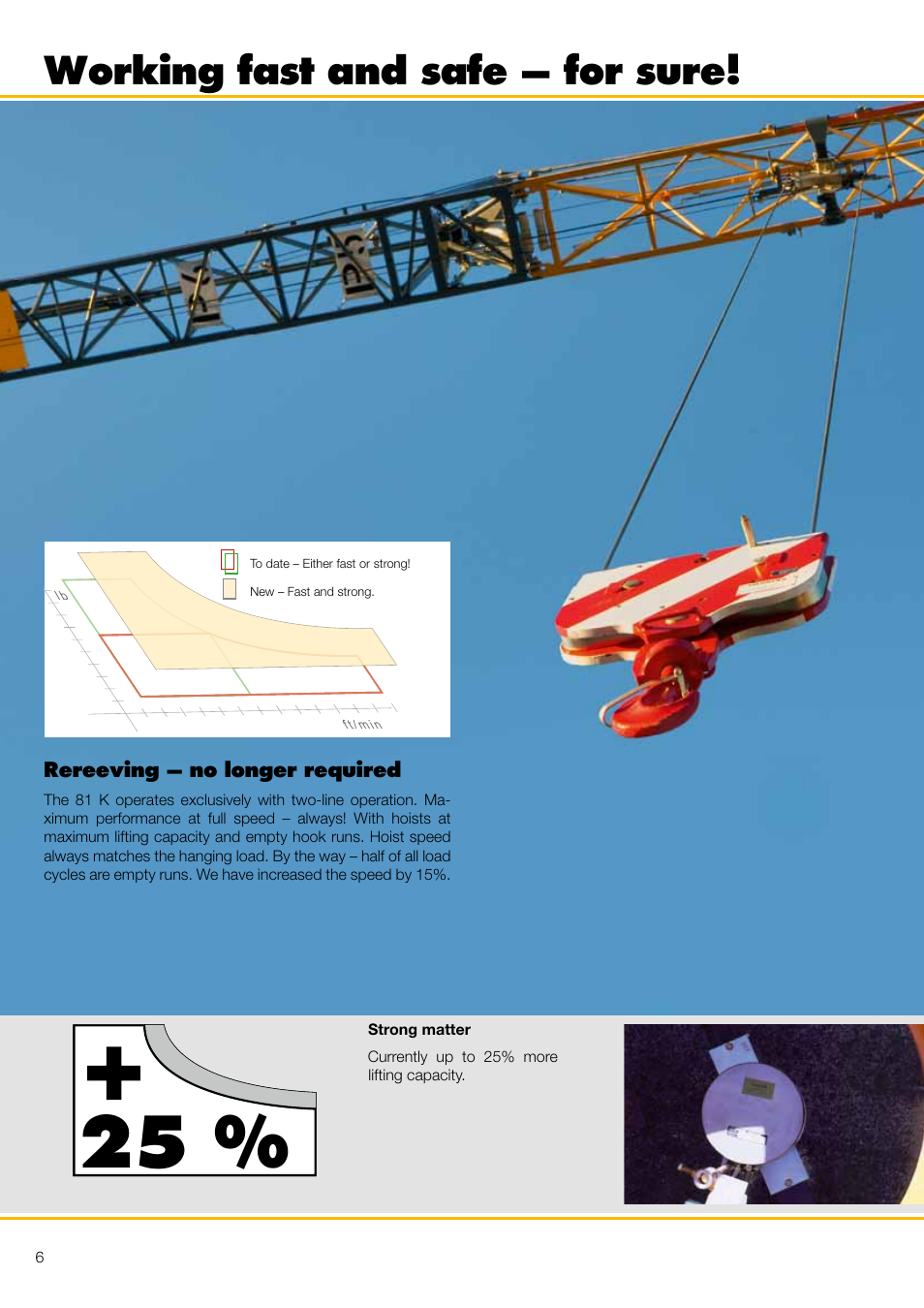 Working fast and safe – for sure | Liebherr 81 K User Manual | Page 6 / 32