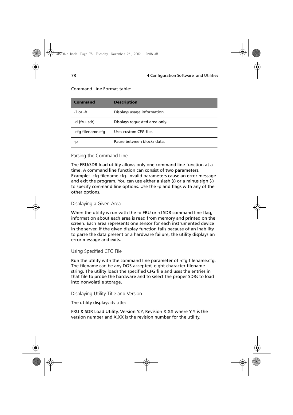 Acer Altos R700 Series User Manual | Page 88 / 135