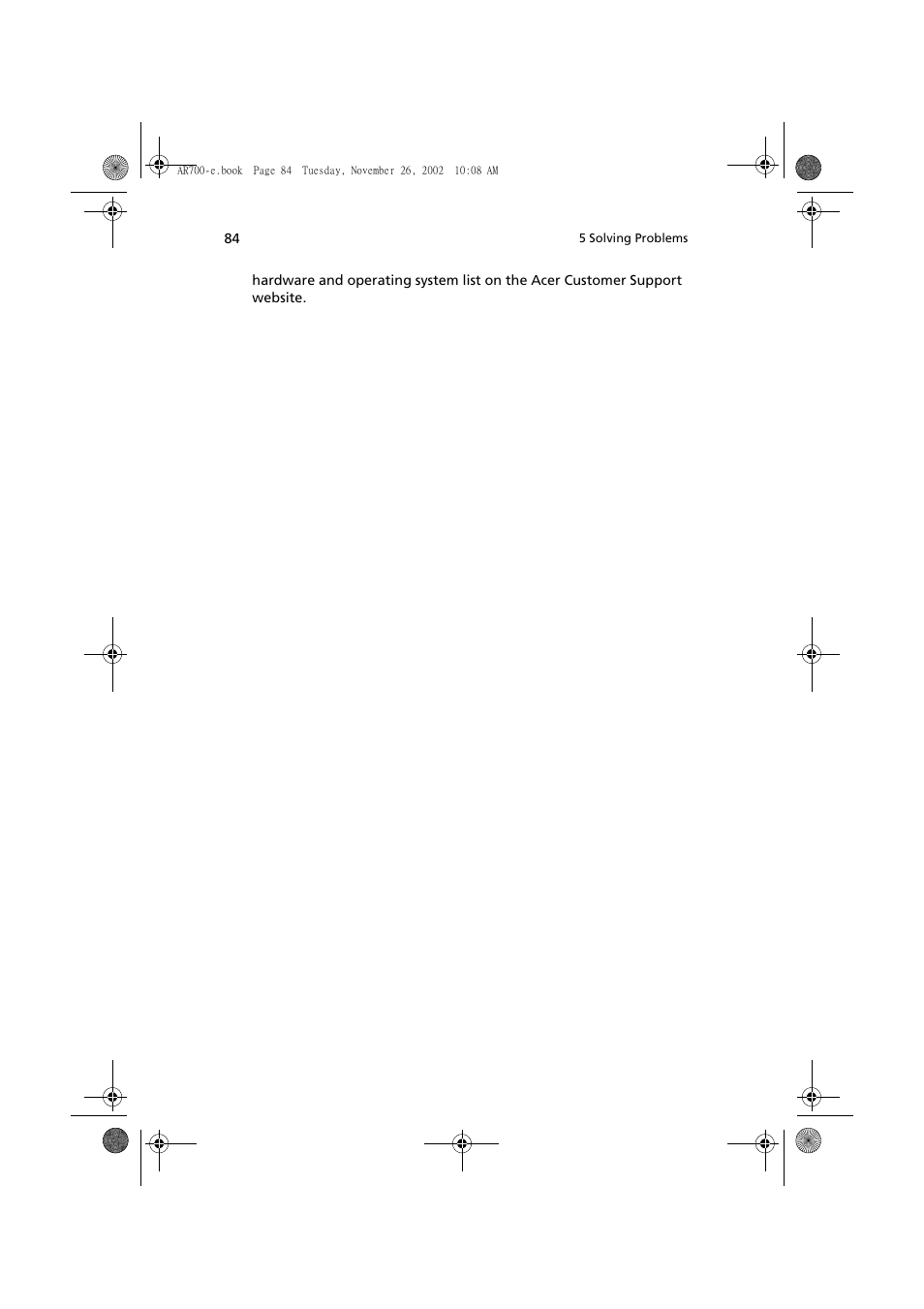 Acer Altos R700 Series User Manual | Page 94 / 135