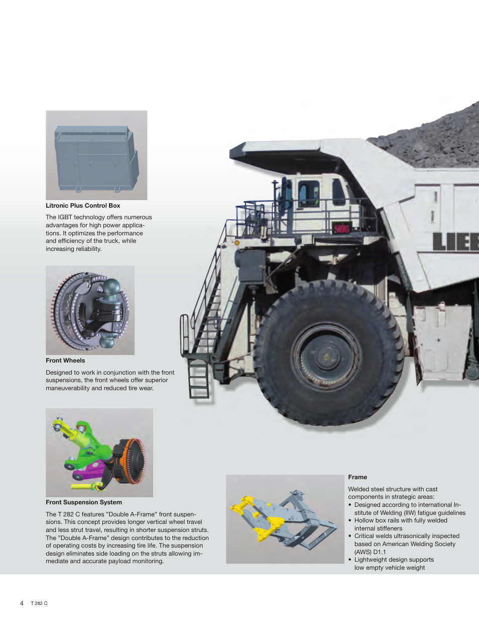 Liebherr T 282 C User Manual | Page 4 / 22