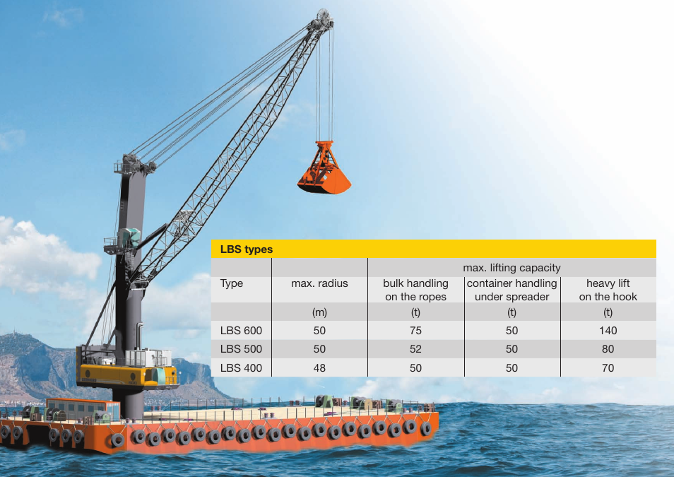 Liebherr LBS - Barge Solutions User Manual | 1 page