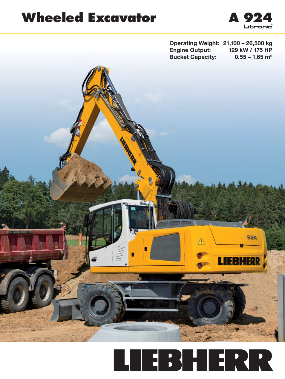 Liebherr A 924 Litronic User Manual | 28 pages