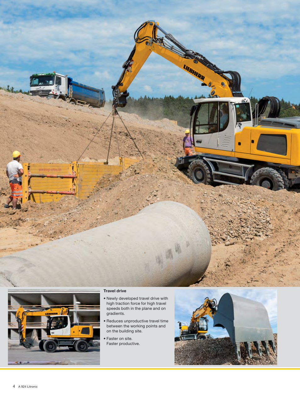 Liebherr A 924 Litronic User Manual | Page 4 / 28