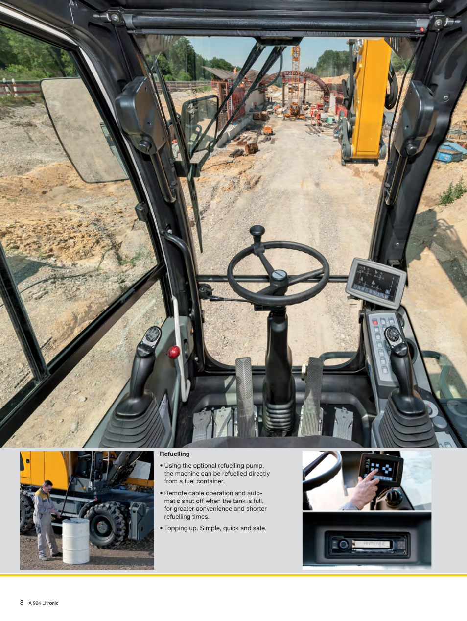 Liebherr A 924 Litronic User Manual | Page 8 / 28