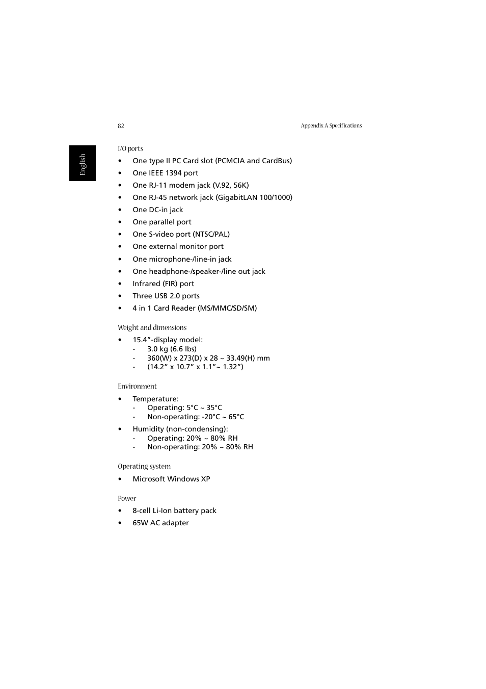 Acer 2020 Series User Manual | Page 92 / 110