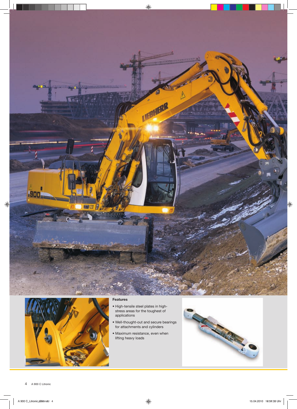 Liebherr A 900 C Litronic User Manual | Page 4 / 32